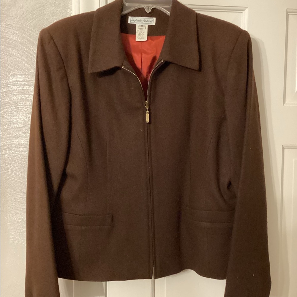 Brown Wool Jacket - image 1